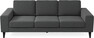 Sierra - 3-sits soffa - Svart