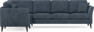 Eden - Hörnsoffa, 1+3-sits - Blå