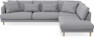 Harper - 3-sits soffa med divan höger - Grå