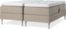 Delux Dream - Ställbar säng, dubbelsäng med bäddmadrass - Beige