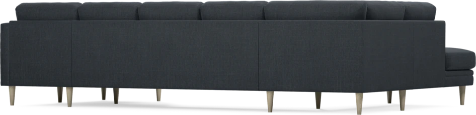 Eden - 3-sits soffa med divan vänster och schäslong höger - Blå