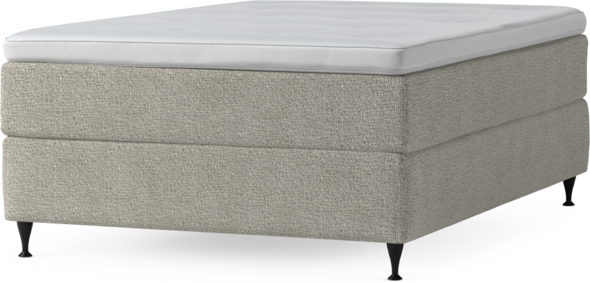 Delux Dream - Kontinentalsäng, enkelsäng 140 cm med bäddmadrass och sängben