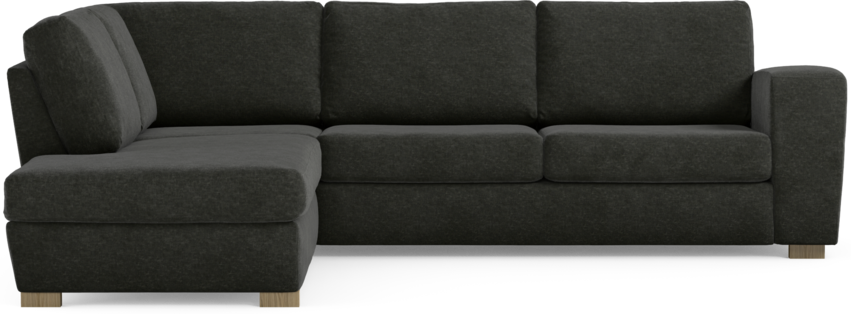 Friday - 2,5-sits soffa med divan vänster - Grå