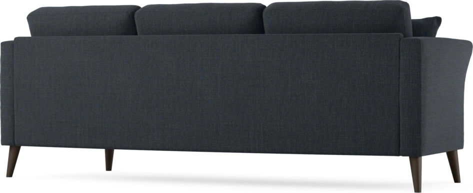 Eden - 3-sits soffa svängd - Blå