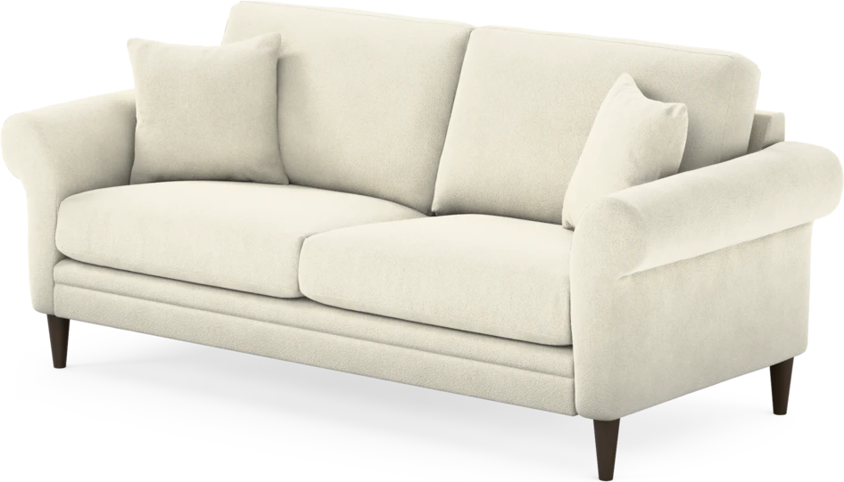 Eden - 2,5-sits soffa - Vit