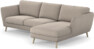 Madison - 2-sits soffa med schäslong höger - Beige