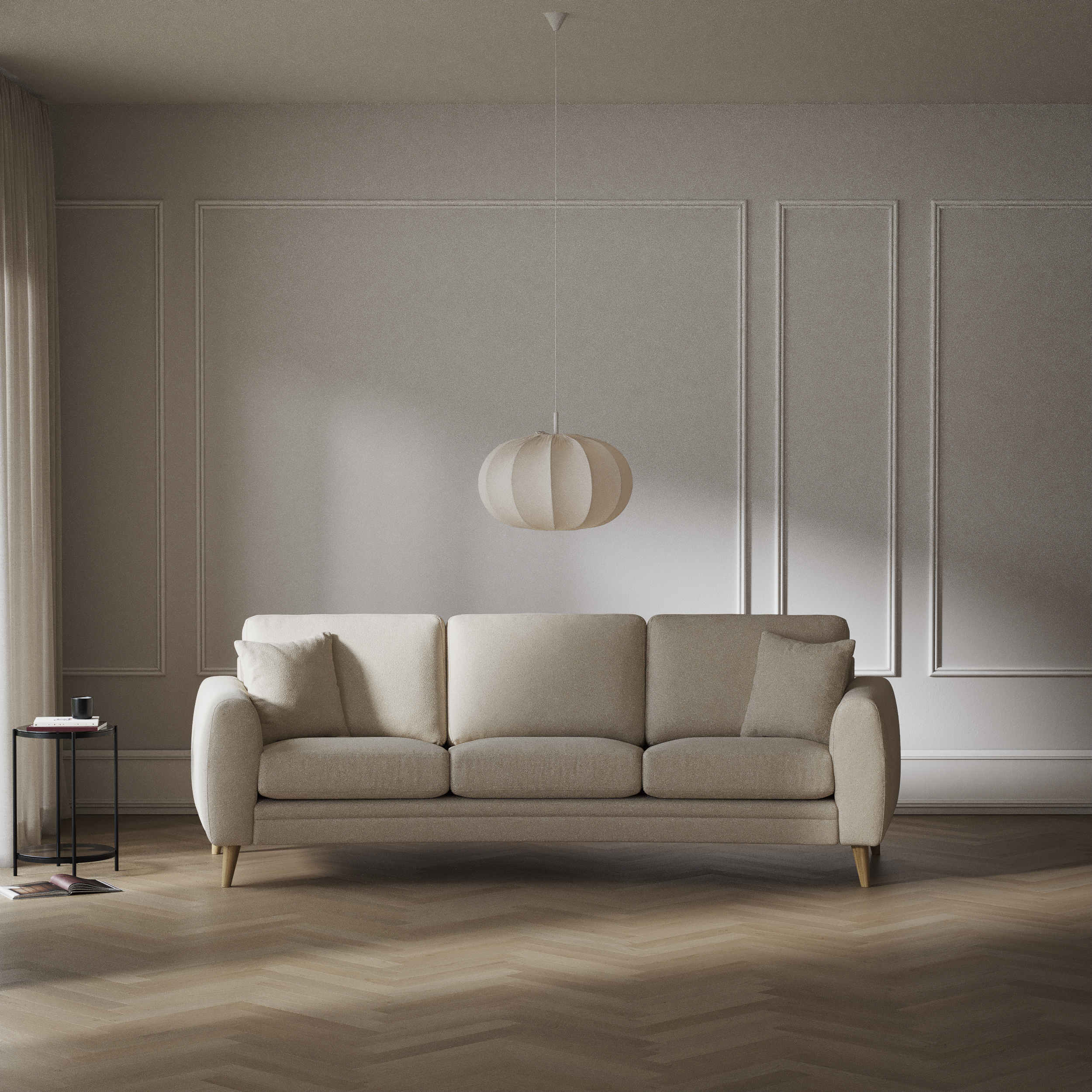 Eden - 3-sits soffa svängd - inspiration