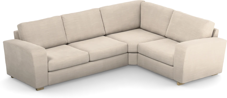Friday - Hörnsoffa, 2,5+1,5-sits - Beige
