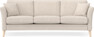 Eden - 3-sits svängd - Beige