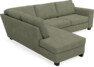 Friday - 2,5-sits soffa med divan vänster - Vit