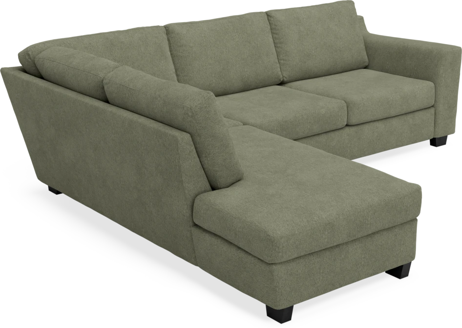 Friday - 2,5-sits soffa med divan vänster - Vit