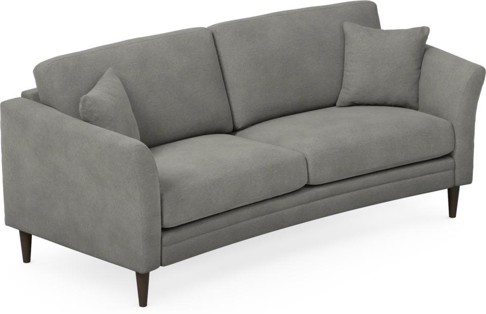 Eden - 2,5-sits soffa svängd - Grå