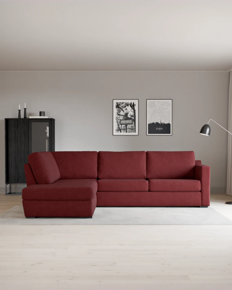 Friday - 2,5-sits soffa med divan vänster - inspiration