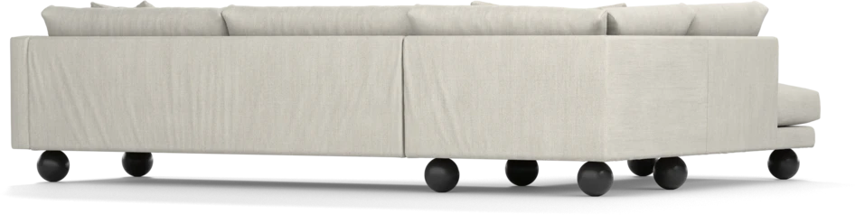 Harper - 3-sits soffa med divan vänster - Beige