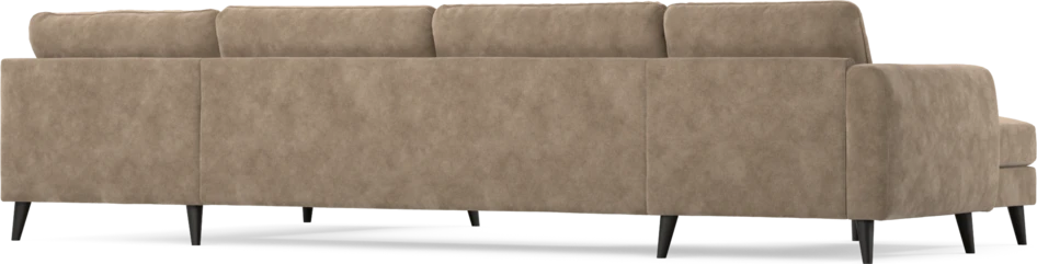 Bridge - 3-sits soffa med schäslong vänster och divan höger - Beige
