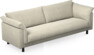 Cherrie - 4-sits soffa, hel dyna, fast klädsel - Beige