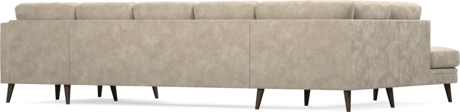 Eden - 3-sits soffa med divan vänster och schäslong höger - Beige