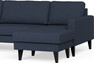 Sierra - 4-sits soffa med divan vänster och schäslong höger - Blå