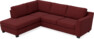 Friday - 2,5-sits soffa med divan vänster - Rosa
