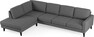 Sierra - 3-sits soffa med divan vänster - Grå