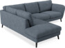 Madison Lux - 2-sits soffa med divan vänster - Vit
