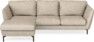 Madison Lux - 2-sits soffa med schäslong vänster - Beige