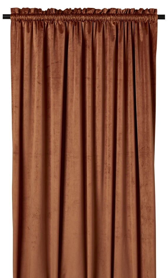 Gabrielle  - Gardin, 135x250 cm, 2-pack - Orange