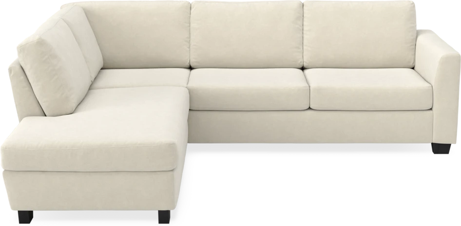 Friday - 2,5-sits soffa med divan vänster - Beige