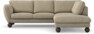 Madison Lux - 2-sits soffa med divan höger - Beige