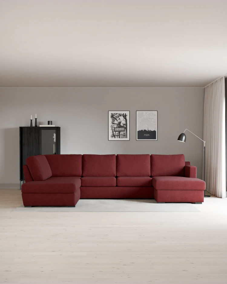Friday - 3-sits soffa med divan vänster och schäslong höger - inspiration