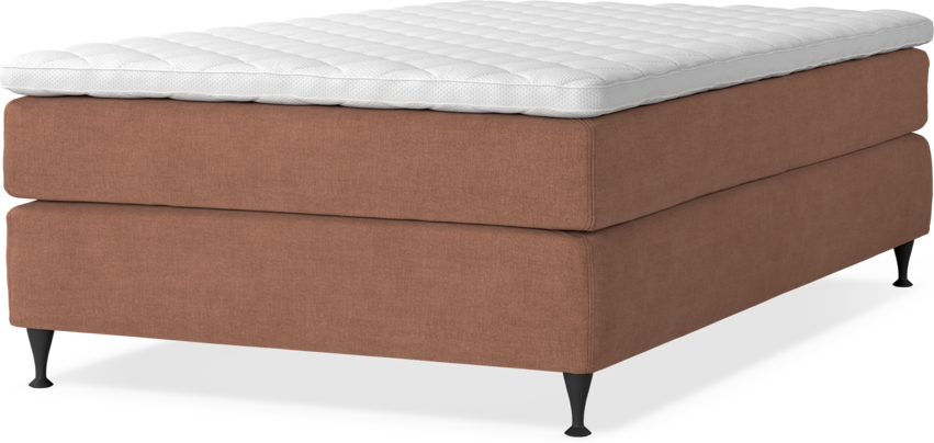 Delux Sense - Kontinentalsäng, enkelsäng 120 cm med bäddmadrass
