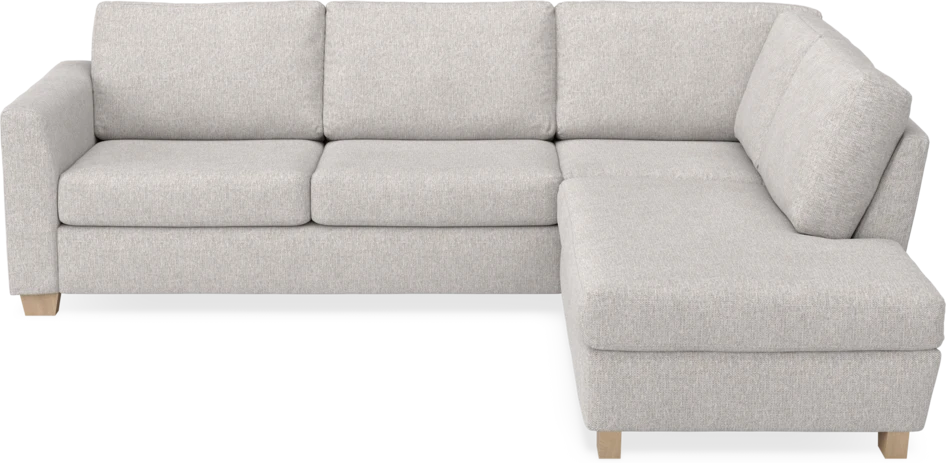 Friday - 2,5-sits soffa med divan höger - Grå