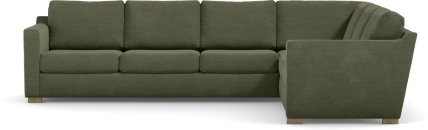 Friday - Hörnsoffa, 3+2-sits - Grön