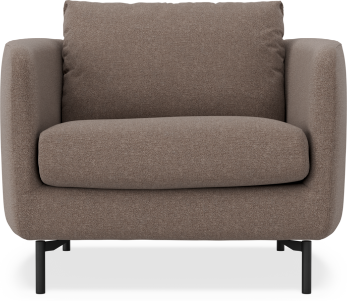 Madison Lux - Fåtölj, 70 cm - Brun