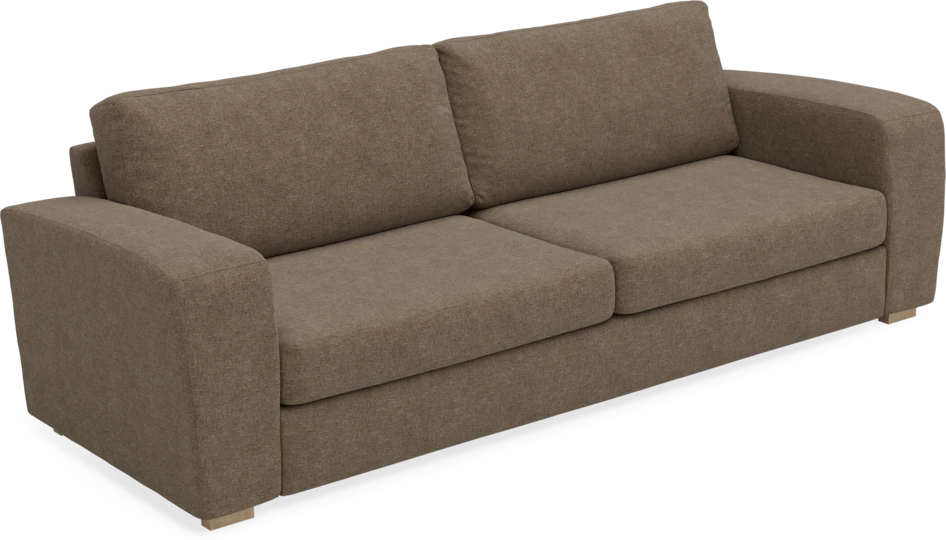 Friday - 3-sits soffa - Brun