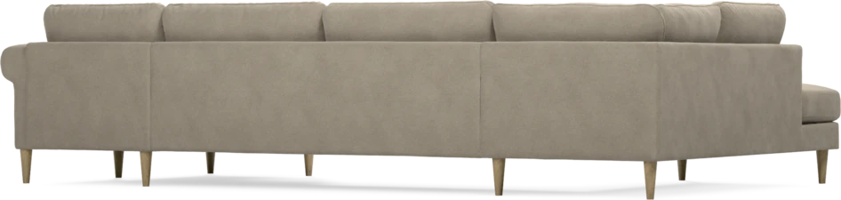 Bridge - 3-sits soffa med divan vänster och schäslong höger - Beige
