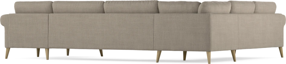 Bridge - Hörnsoffa, 2+3-sits med schäslong höger - Beige