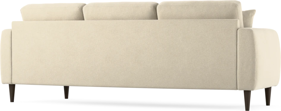 Eden - 3-sits soffa svängd - Beige