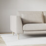 Willow - 3-sits soffa med divan höger, fast klädsel - Beige