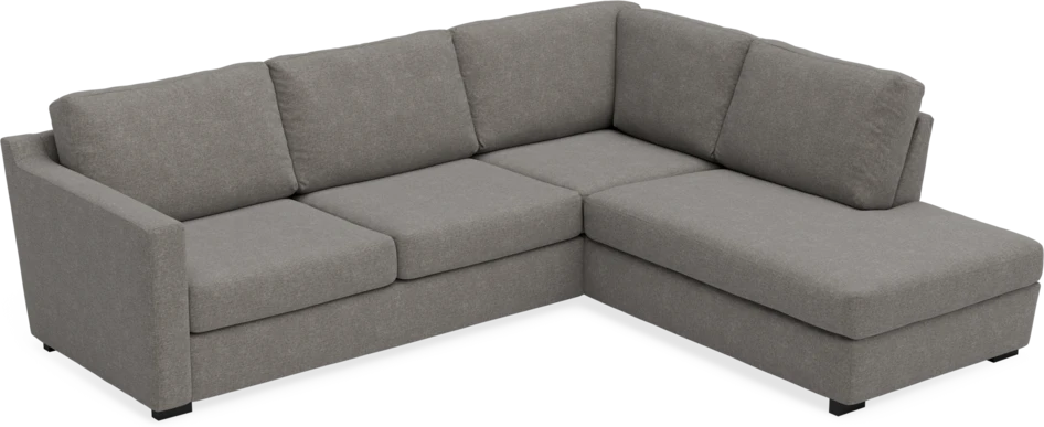 Friday - 2,5-sits soffa med divan höger - Grå