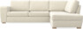 Friday - 2,5-sits soffa med divan höger - Beige