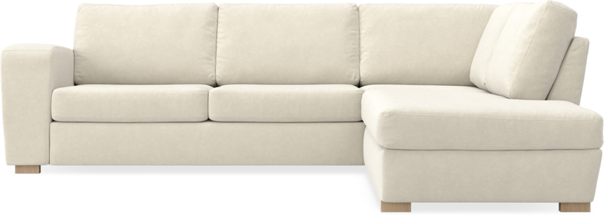 Friday - 2,5-sits soffa med divan höger - Beige