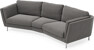 Madison - 3-sits soffa svängd, 90 cm - Brun