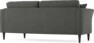 Eden - 2,5-sits soffa svängd - Grå