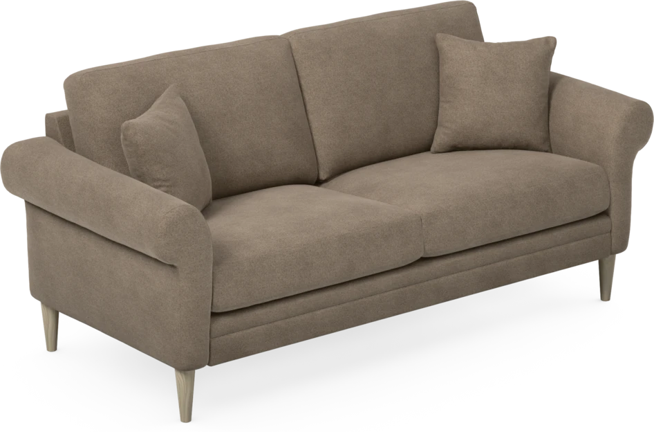 Eden - 2,5-sits soffa - Brun