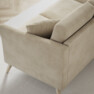 Eden - 3-sits svängd - Beige