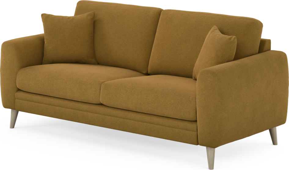 Eden - 2,5-sits soffa - Gul