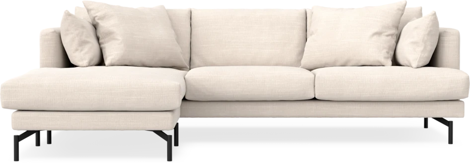 Harper - 4-sits med schäslong vänster - Beige
