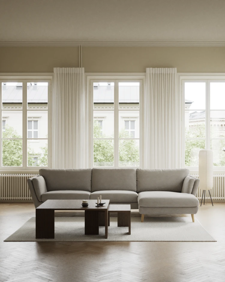Madison - 3-sits soffa med schäslong höger - inspiration