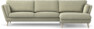 Madison Lux - 3-sits soffa med schäslong höger - Grön